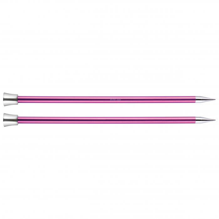 AIGUILLES DROITES KNITPRO ZING 40cm