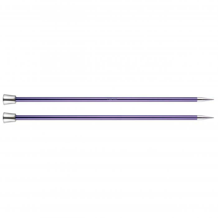 AIGUILLES DROITES KNITPRO ZING 30cm