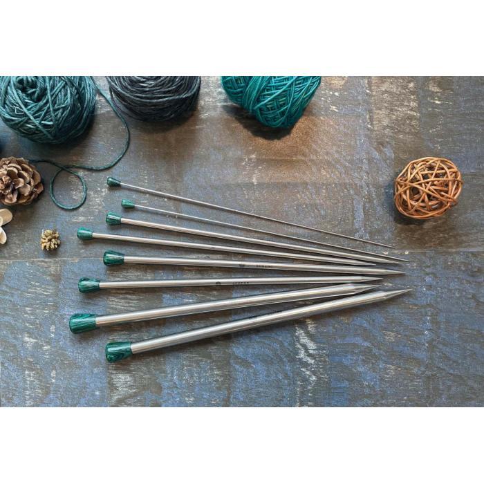AIGUILLES DROITES KNITPRO THE MINDFUL COLLECTION 40 cm